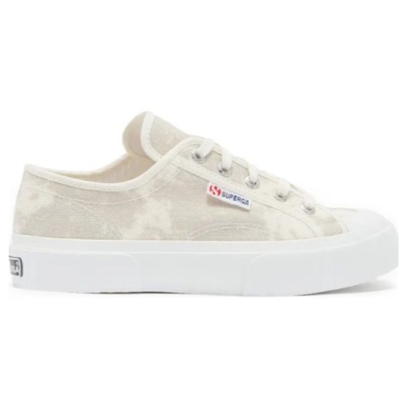 Superga Shoes - Superga 2750 Tie Dye Low Top Platform Sneaker Grey Women's Size 7